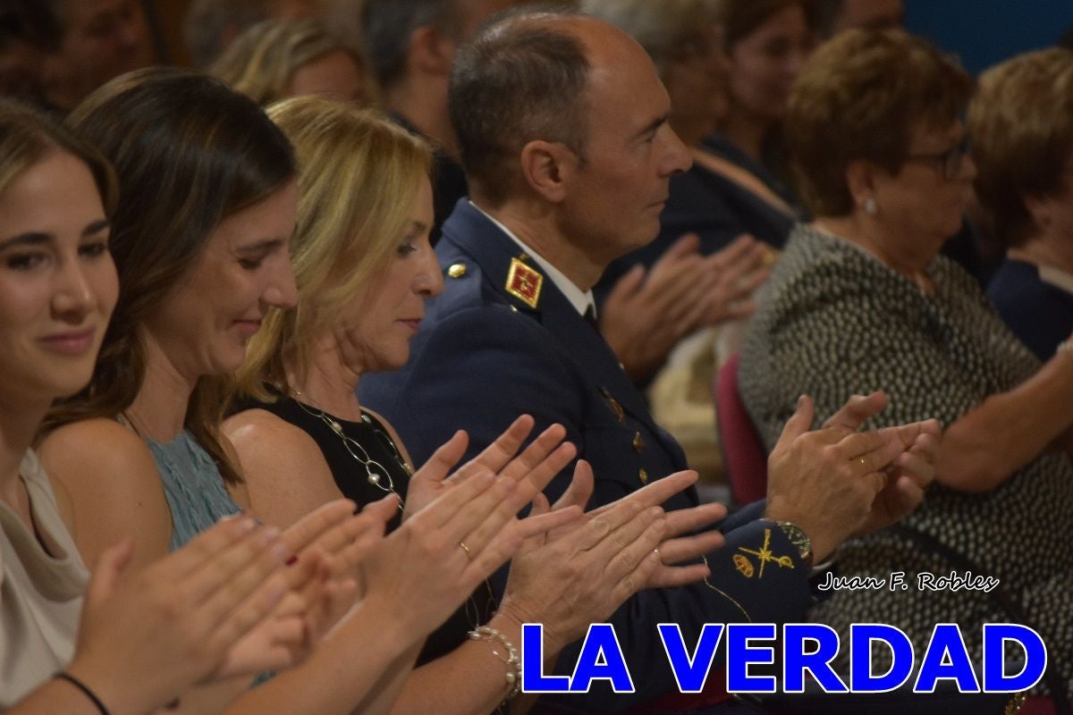 Imágenes de la entrega del título de Hijo Predilecto de Caravaca al general Pascual Soria