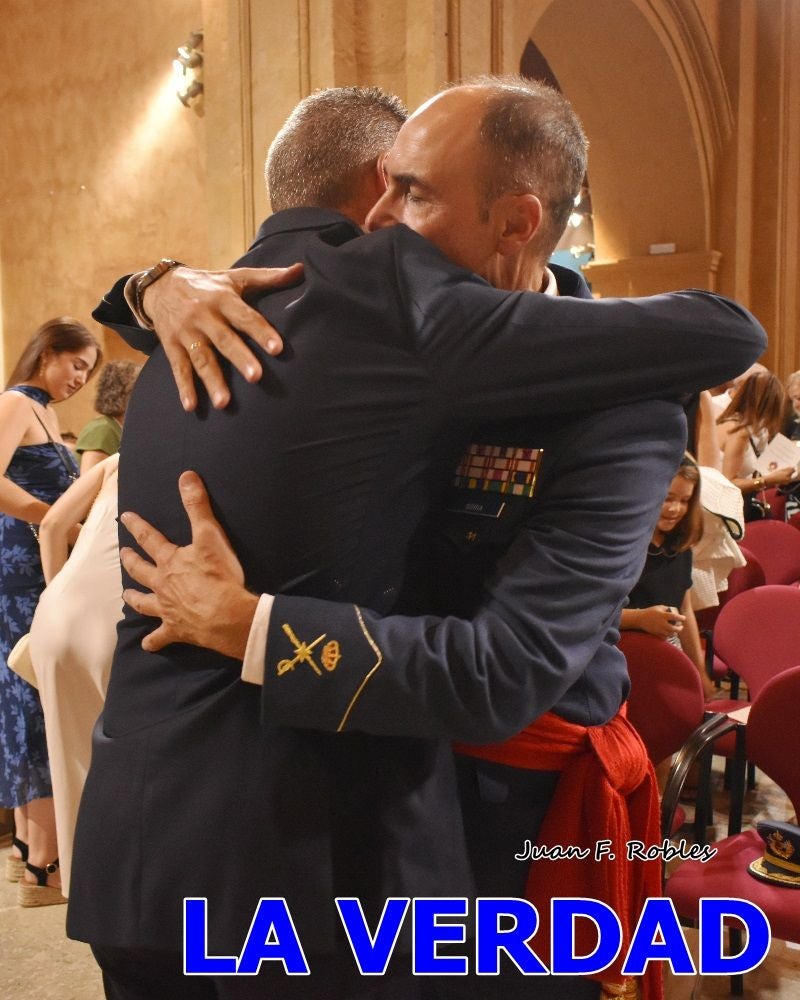 Imágenes de la entrega del título de Hijo Predilecto de Caravaca al general Pascual Soria