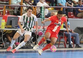 Osamanmusa, en el partido contra el Córdoba.