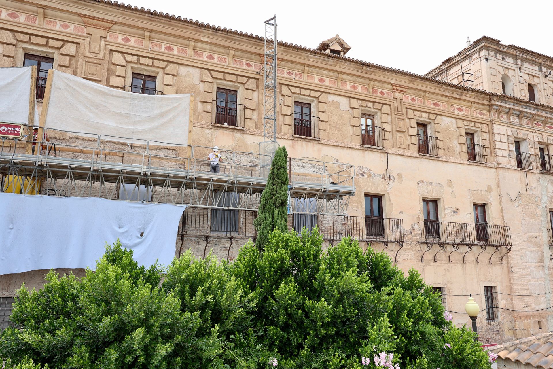 La inauguración del claustro del Monasterio de Los Jerónimos de Murcia, en imágenes