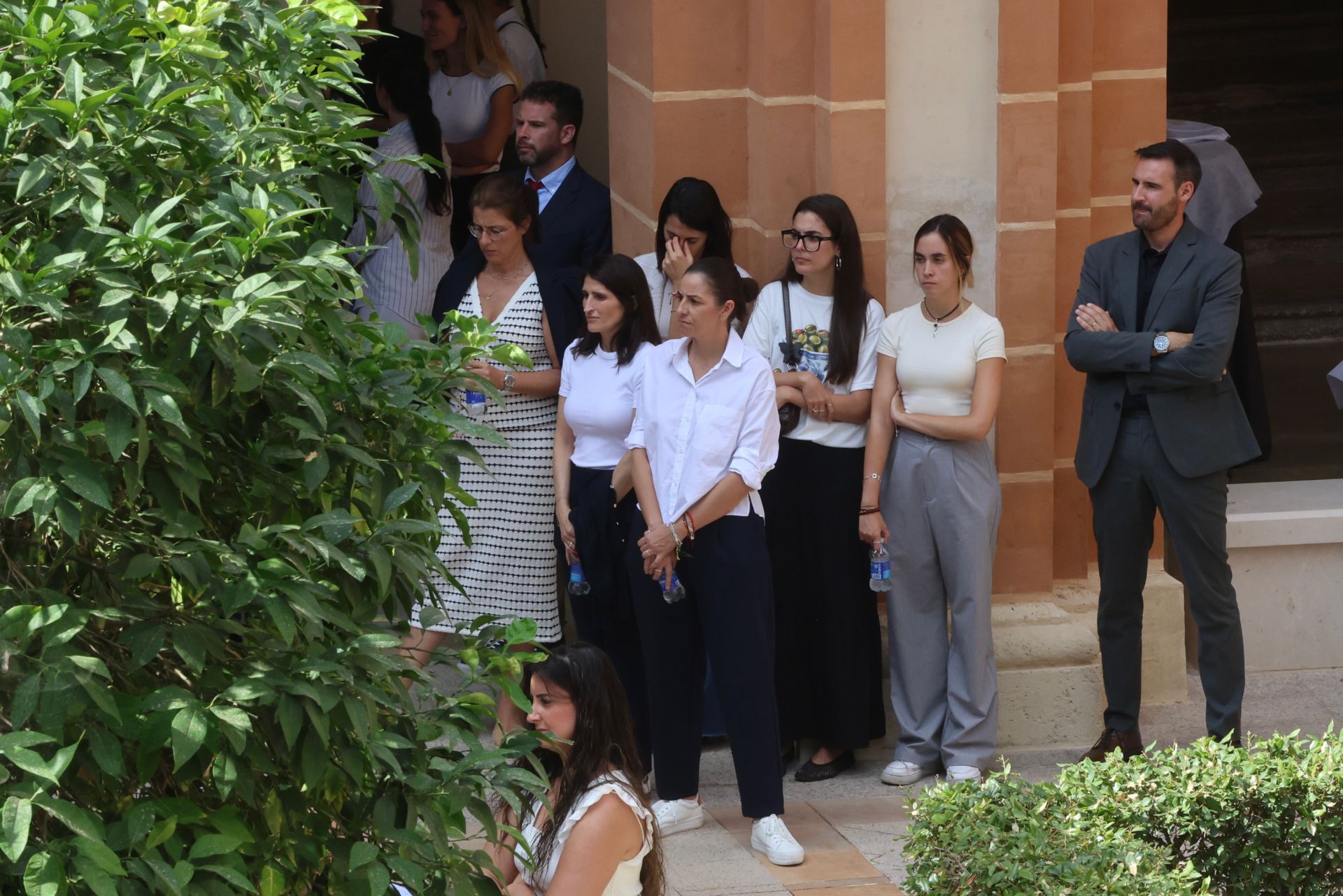 La inauguración del claustro del Monasterio de Los Jerónimos de Murcia, en imágenes