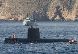 La Armada evalúa sus métodos de rescate en Cartagena, en imágenes