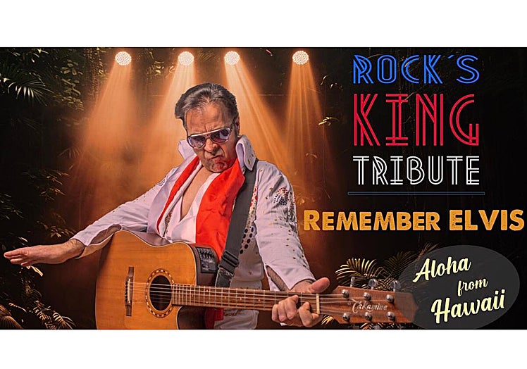 Willi Climent, como Elvis.