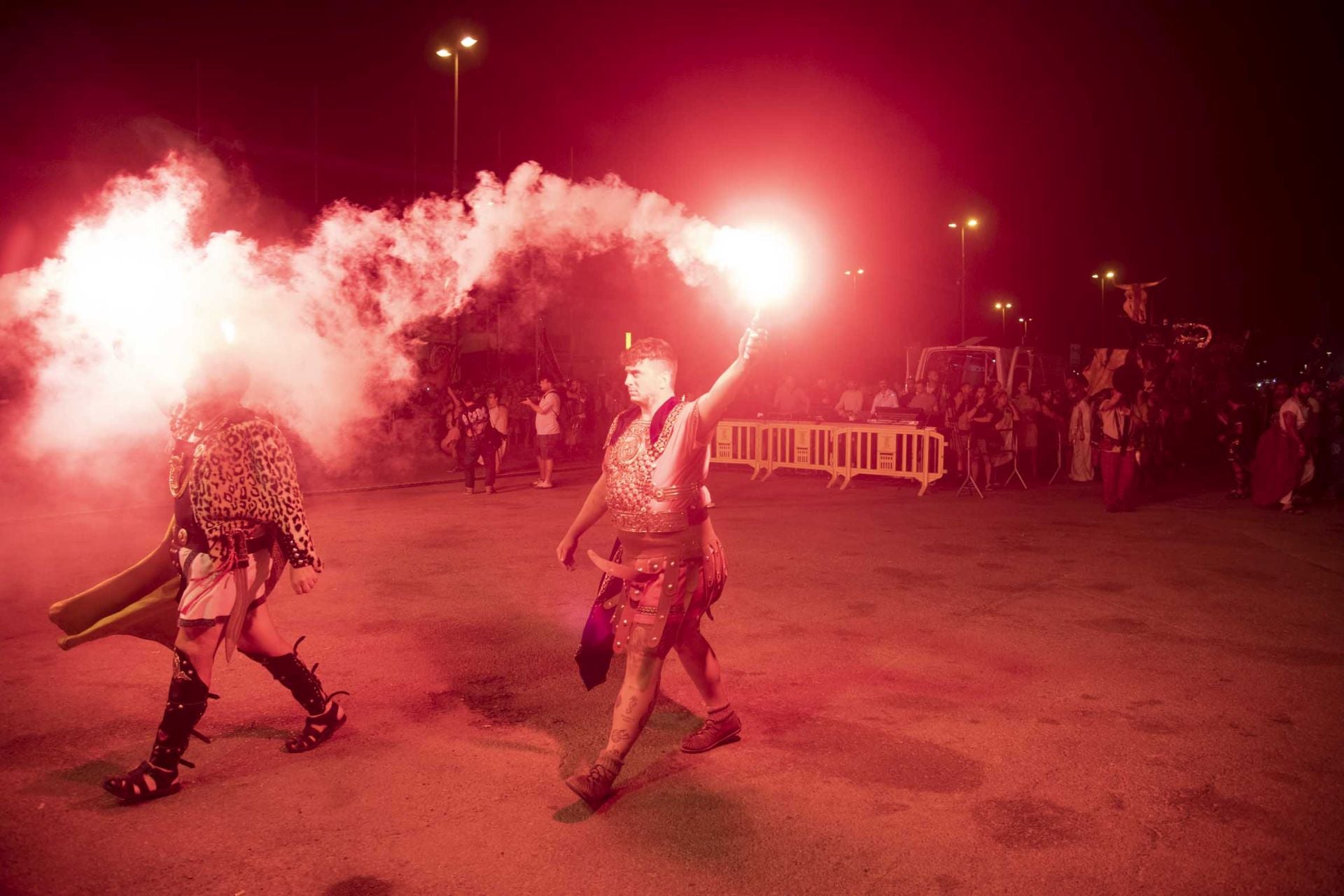 Las imágenes del cierre pirotécnico al Año XXXVI en las fiestas de Carthagineses y Romanos