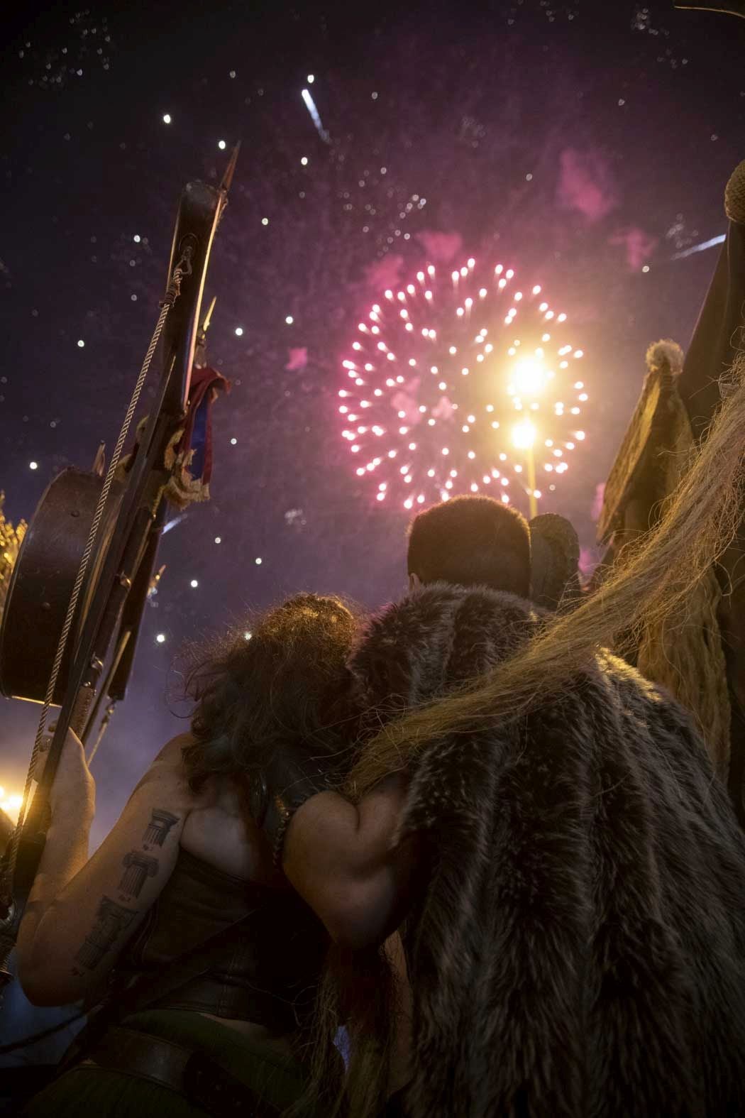 Las imágenes del cierre pirotécnico al Año XXXVI en las fiestas de Carthagineses y Romanos