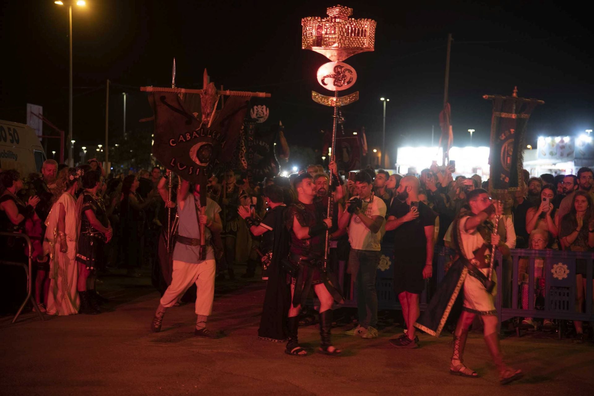 Las imágenes del cierre pirotécnico al Año XXXVI en las fiestas de Carthagineses y Romanos