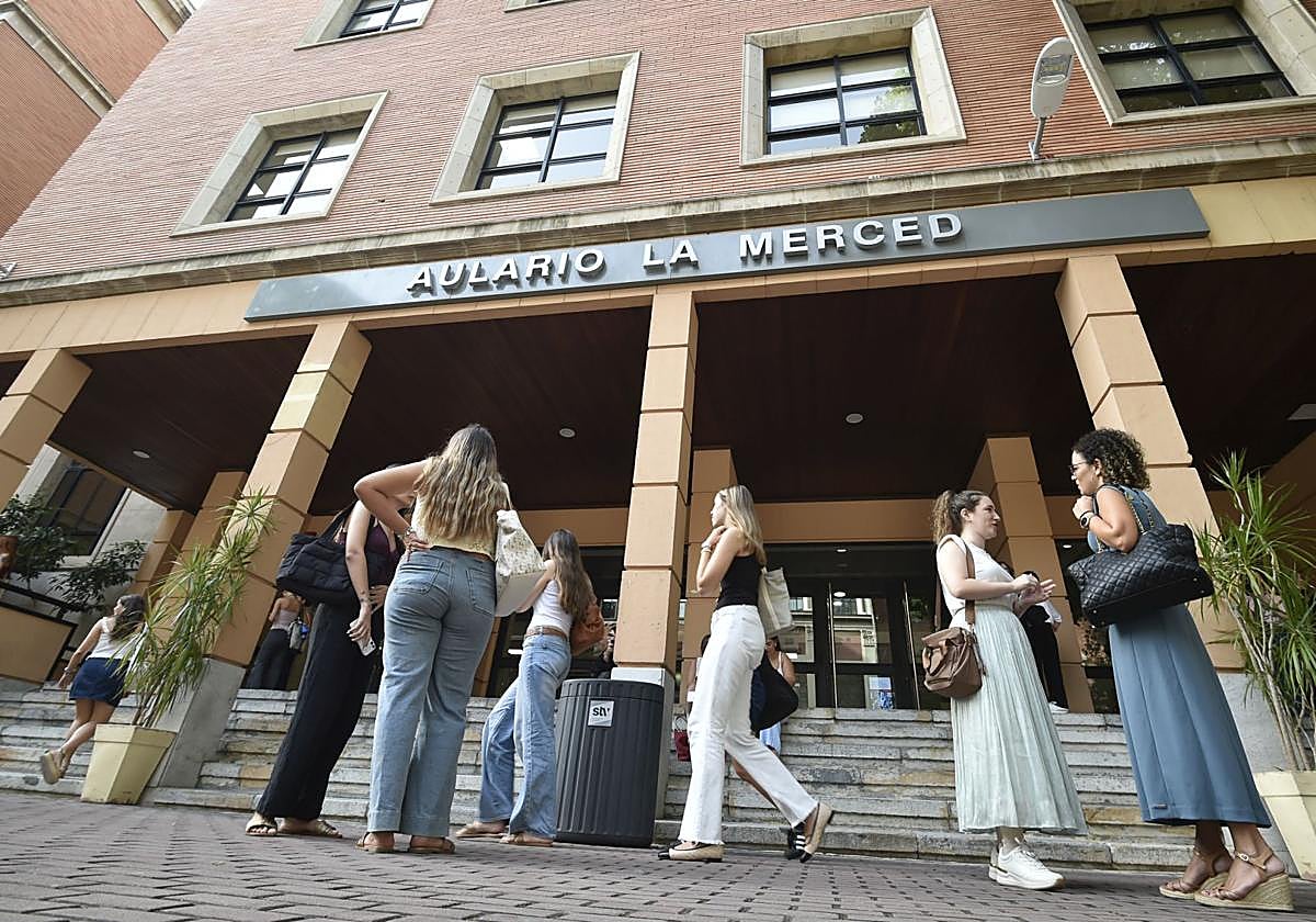 El aulario de La Merced en la Universidad de Murcia.