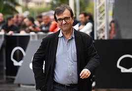 Javier Cercas, escritor y académico de la RAE, en el último Festival de San Sebastián.