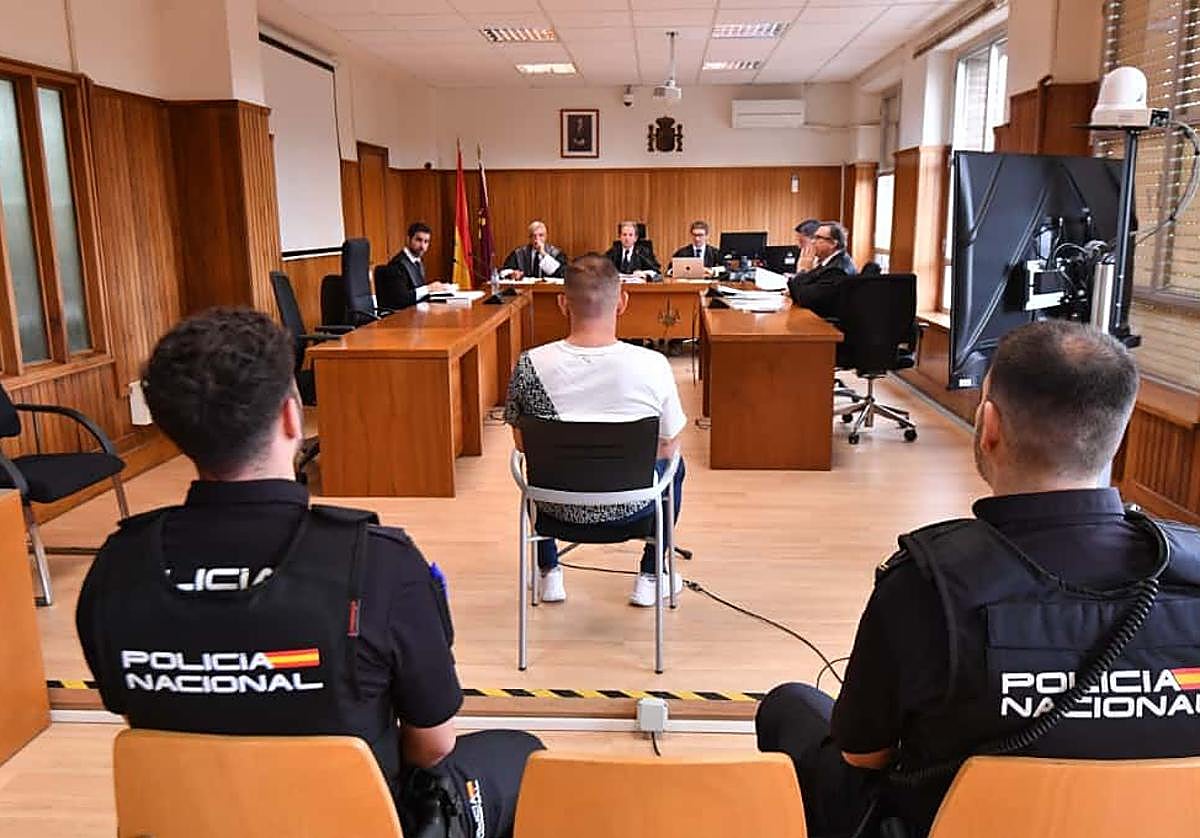 El acusado, este martes, durante el juicio.