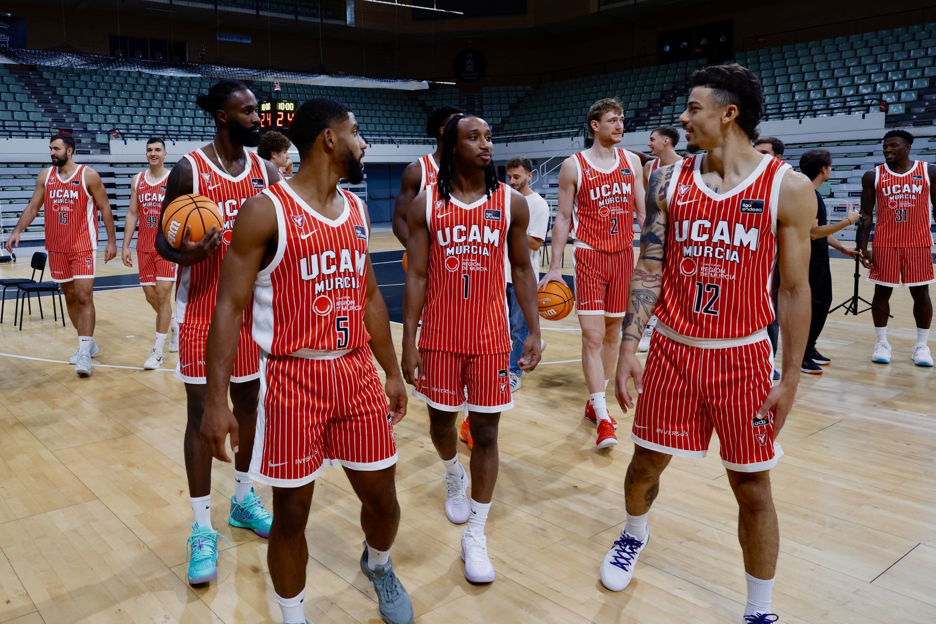 Las imágenes del &#039;media day&#039; del UCAM CB