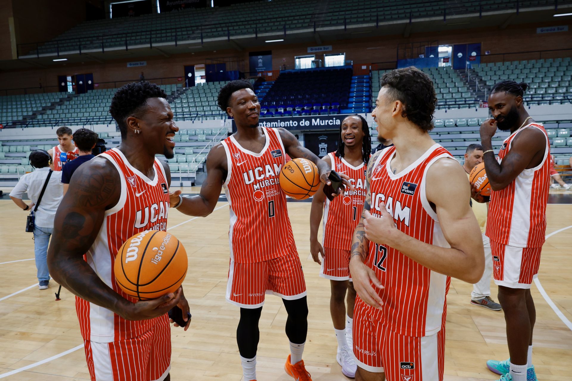 Las imágenes del &#039;media day&#039; del UCAM CB