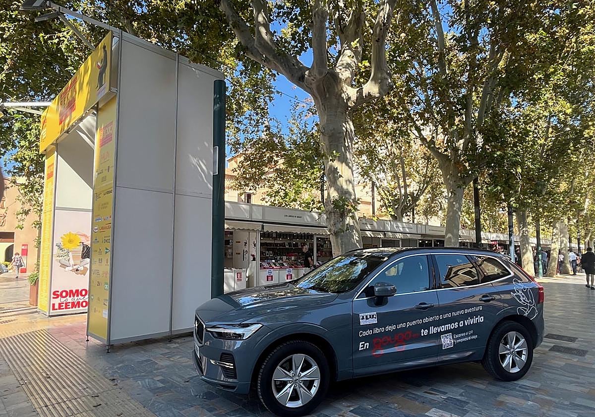Gougo impulsa la movilidad en la Feria del Libro de Murcia