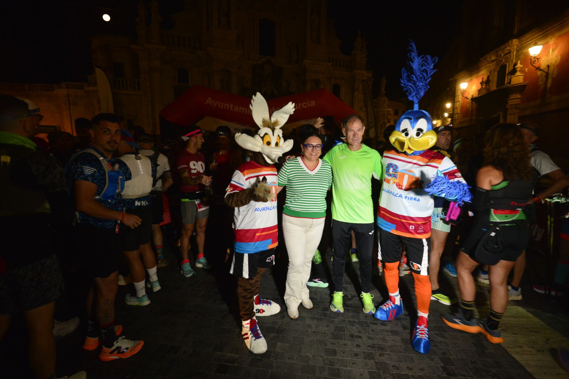 En imágenes, salida y llegada de la 90K a Caravaca de la Cruz