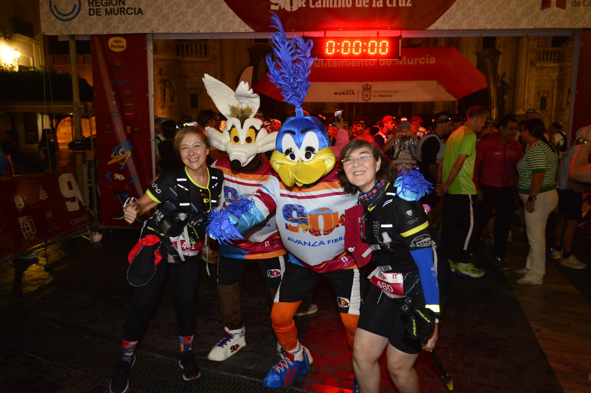 En imágenes, salida y llegada de la 90K a Caravaca de la Cruz