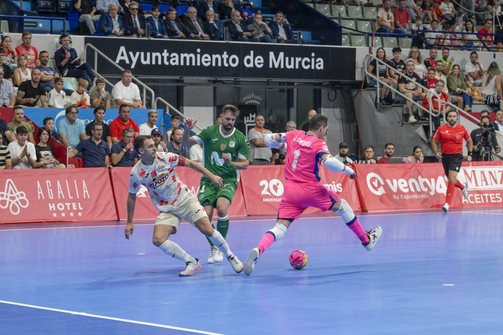 En imágenes, la victoria de ElPozo Murcia ante Movistar Inter