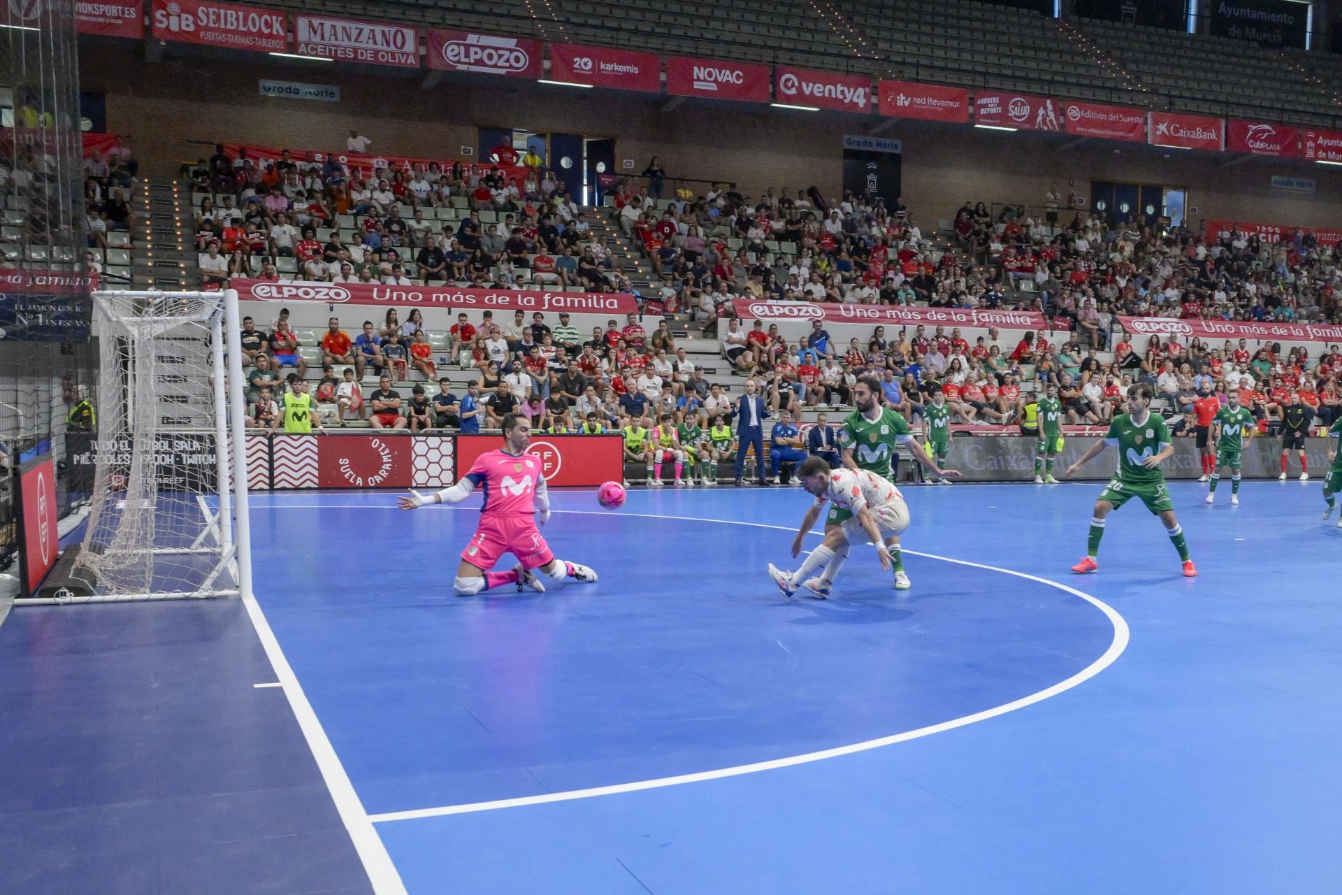 En imágenes, la victoria de ElPozo Murcia ante Movistar Inter