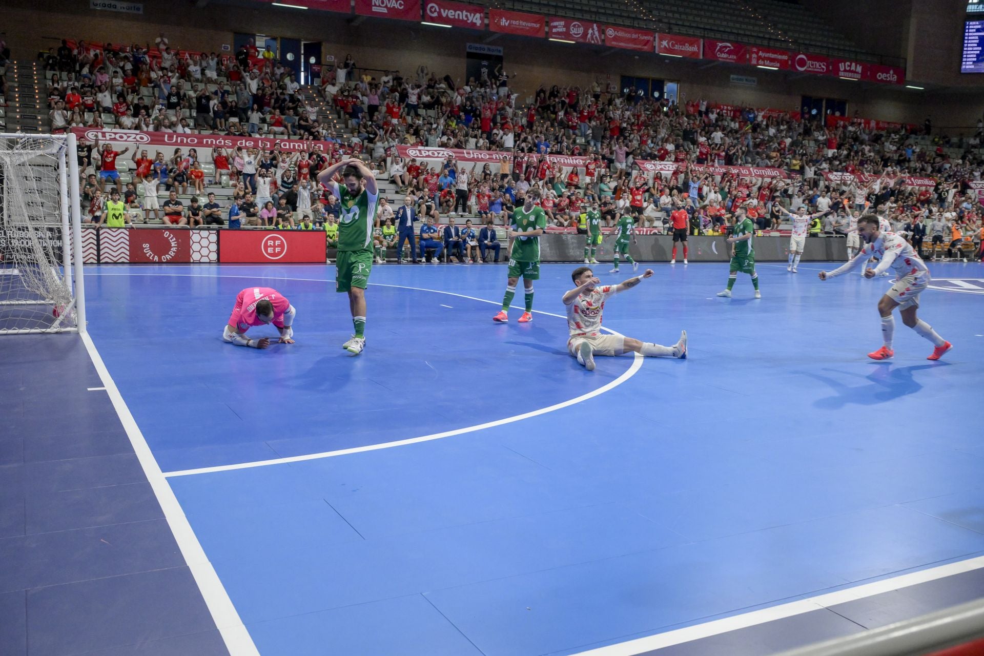 En imágenes, la victoria de ElPozo Murcia ante Movistar Inter