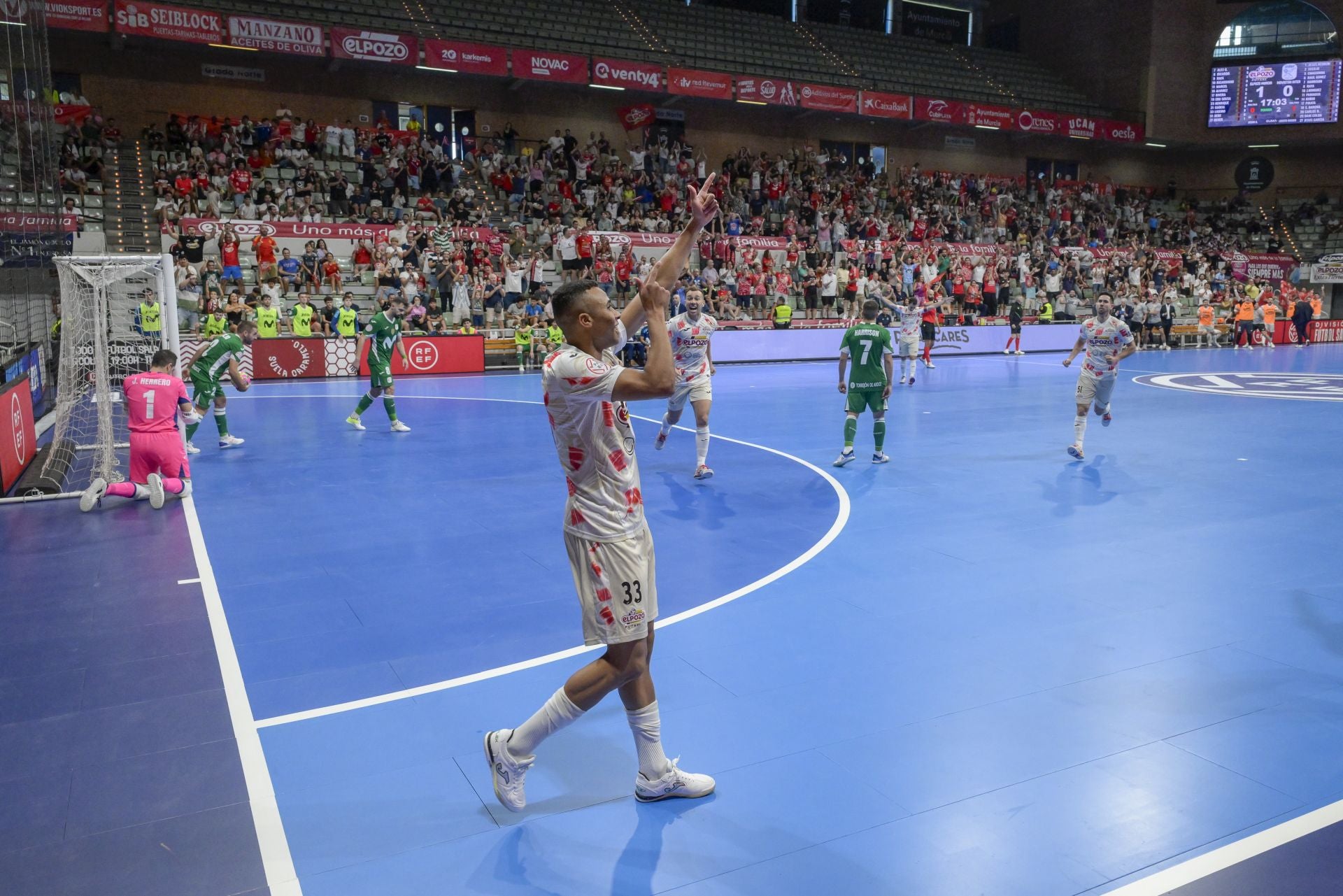 En imágenes, la victoria de ElPozo Murcia ante Movistar Inter