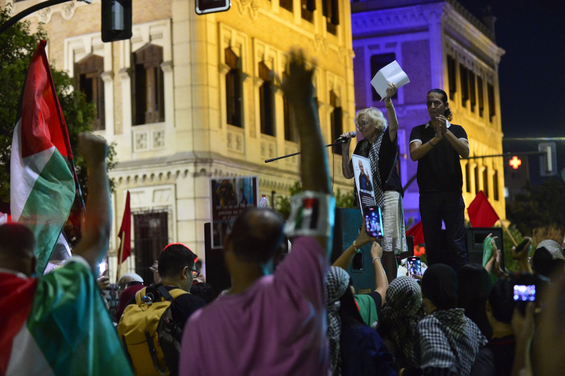 La masiva manifestación por Gaza en Murcia, en imágenes