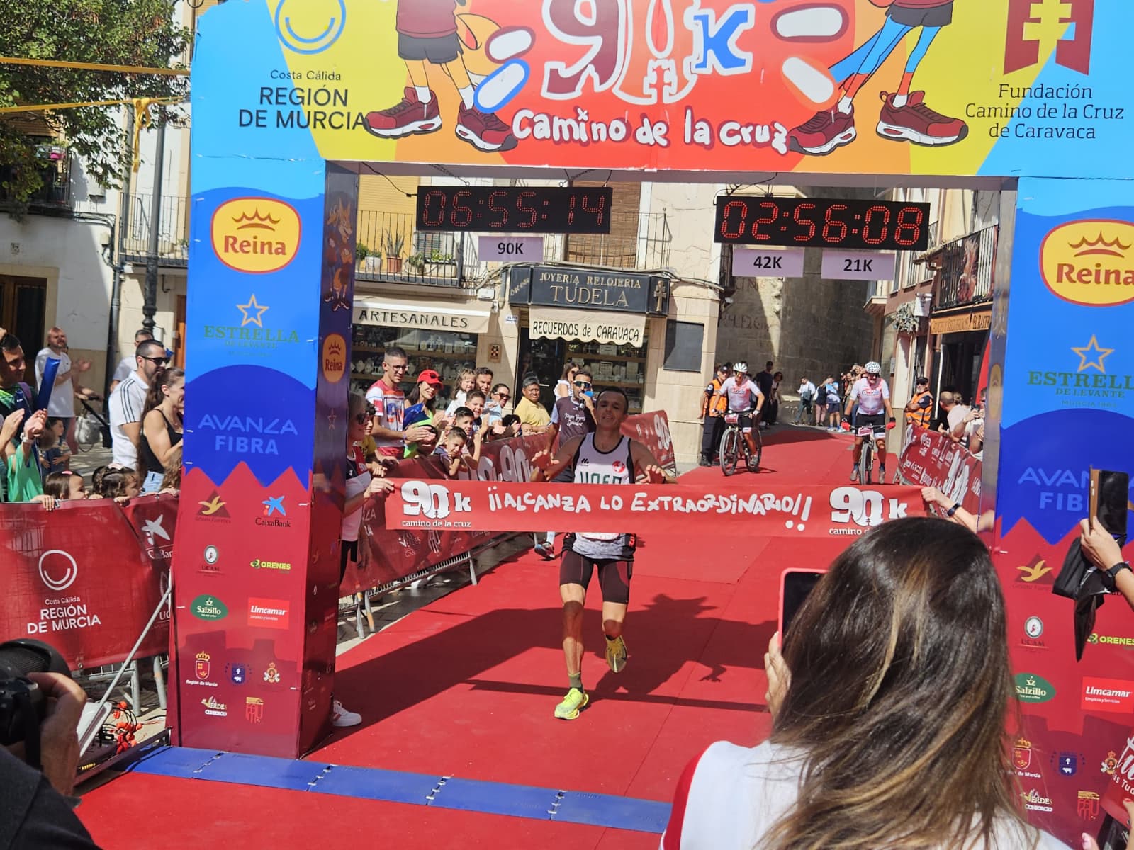 En imágenes, salida y llegada de la 90K a Caravaca de la Cruz