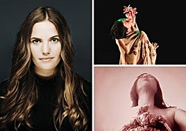 Sandra Bautista, la danza 'Flores' y 'Exuvia Miscelánea'.