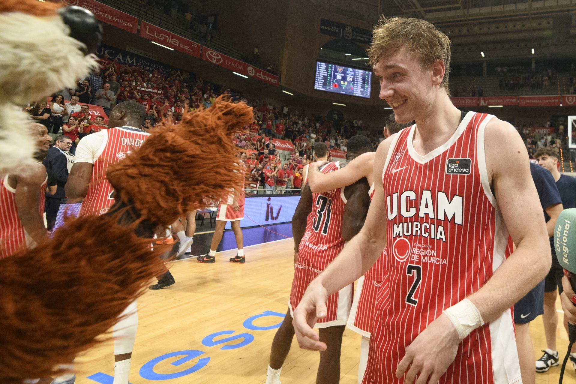 Un UCAM de sobresaliente el primer día ante el Andorra, en imágenes