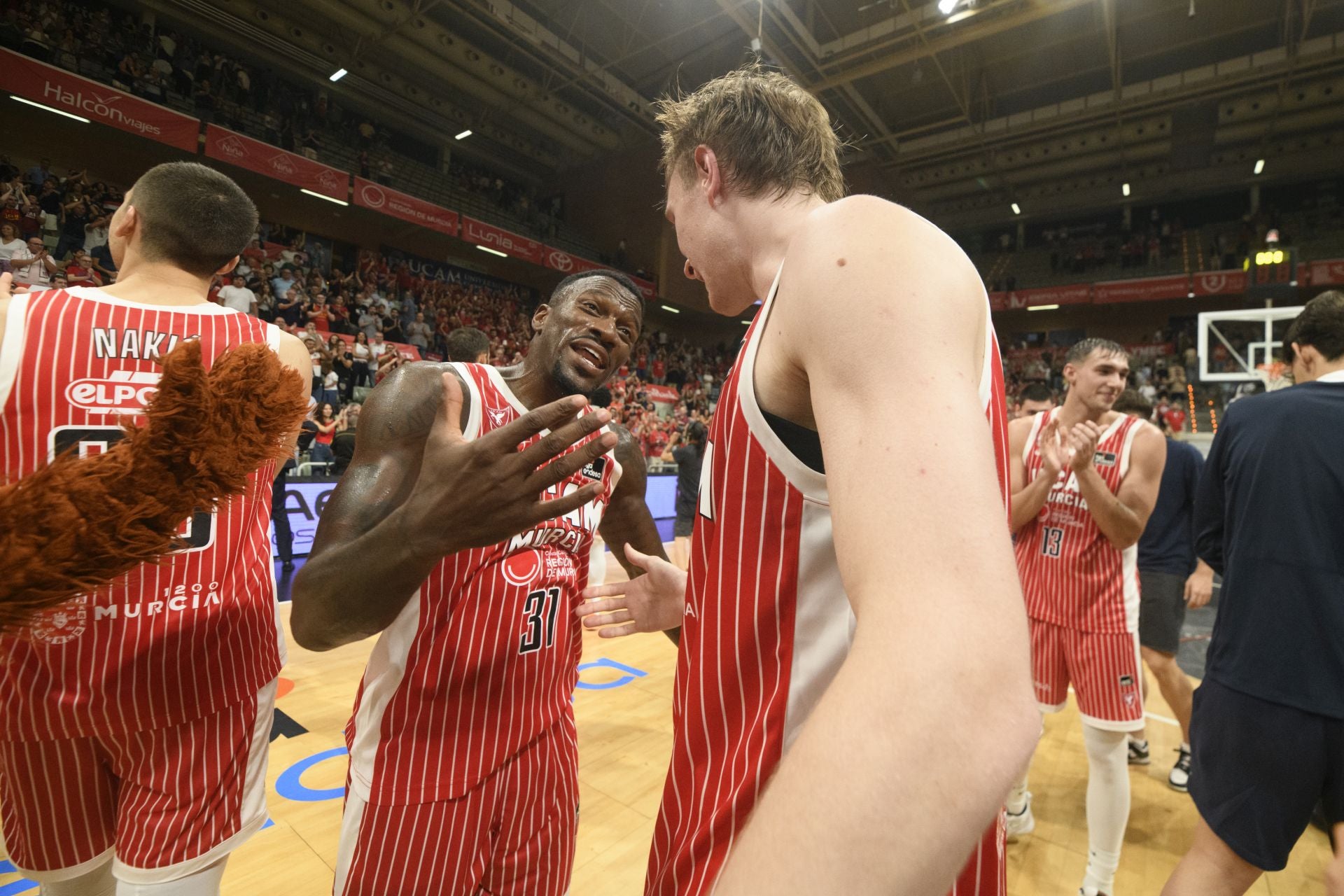 Un UCAM de sobresaliente el primer día ante el Andorra, en imágenes