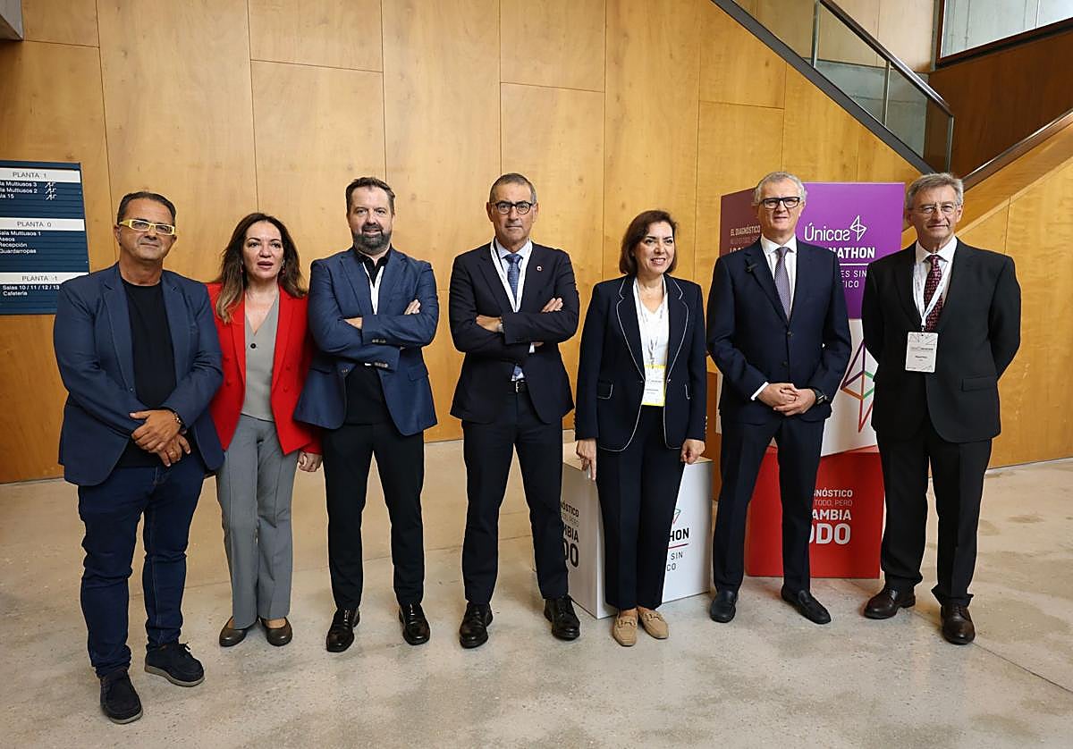 La presentación, este lunes, del II 'Hackathon de enfermedades raras no diagnosticadas'.