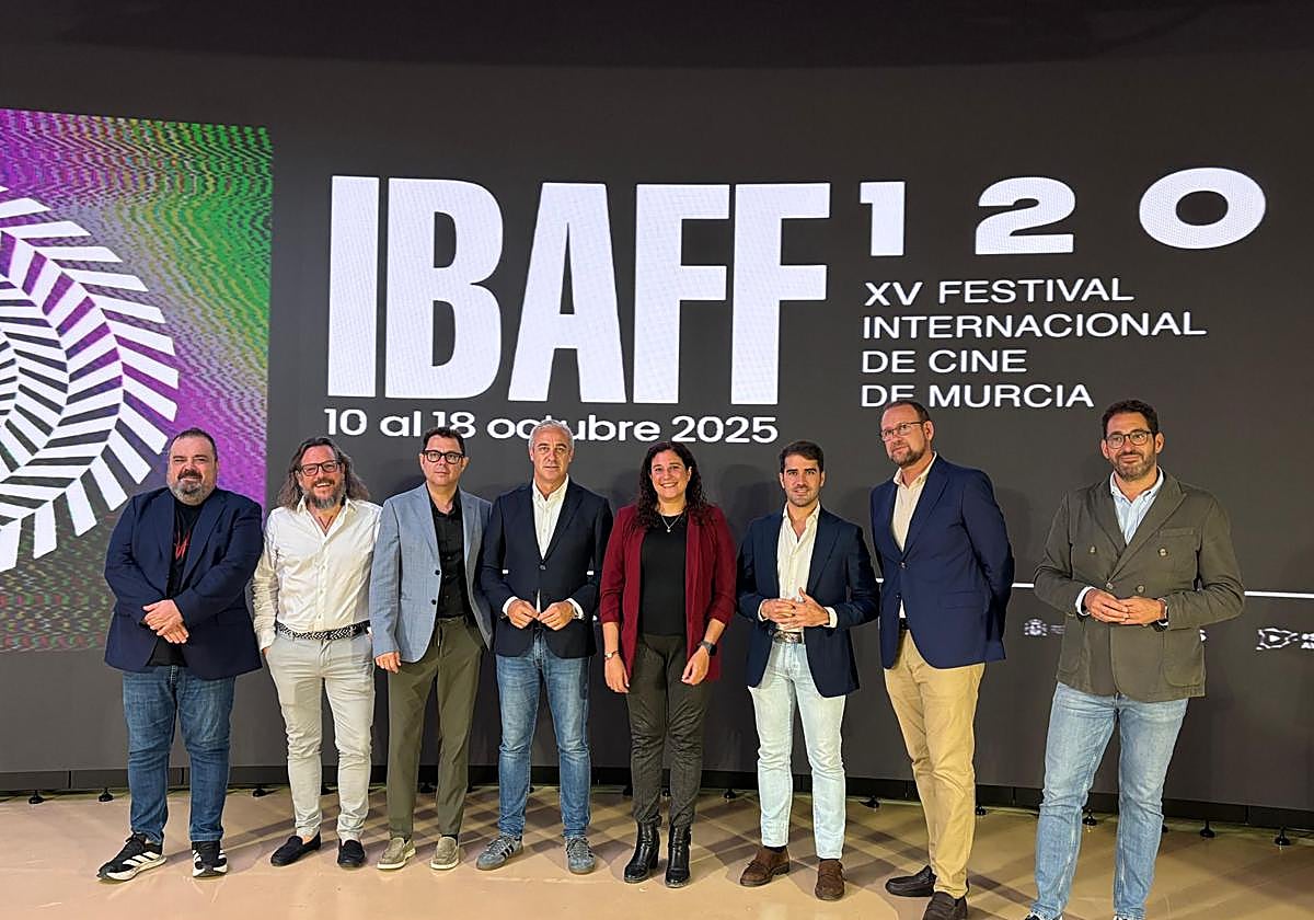 La presentación del festival de cine.