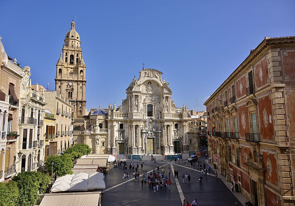 Imagen de archivo de la Catedral de Murcia.