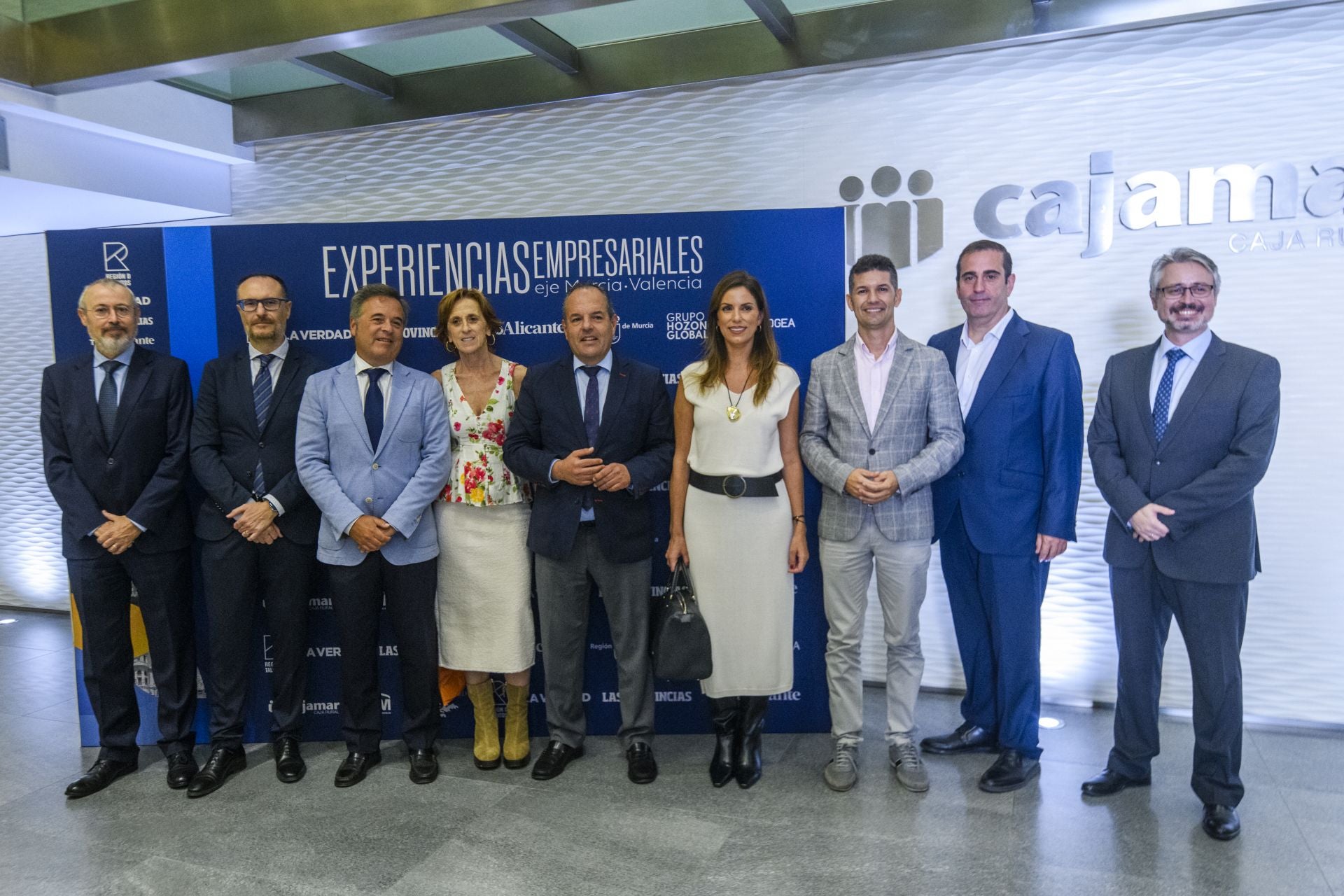 El encuentro &#039;Experiencias Empresariales. Eje Murcia-Valencia&#039;, en imágenes