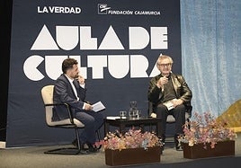 Fermín Bocos abre la temporada del Aula de Cultura de LA VERDAD, en imágenes