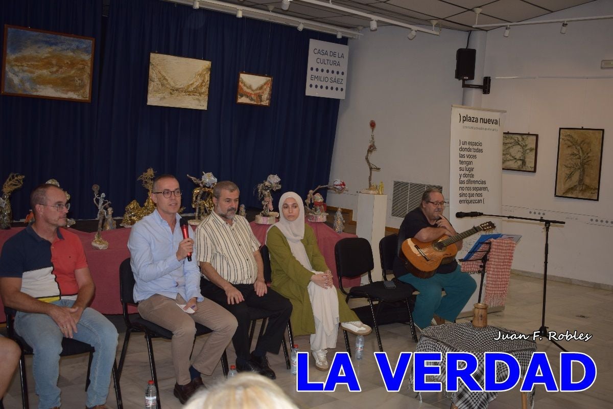 Imágenes de Charla &#039;La voz de Palestina. Diálogo con Eman y Abdallah Mhanna&#039; en Caravaca