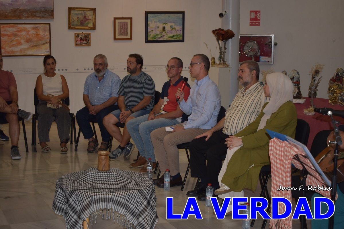 Imágenes de Charla &#039;La voz de Palestina. Diálogo con Eman y Abdallah Mhanna&#039; en Caravaca