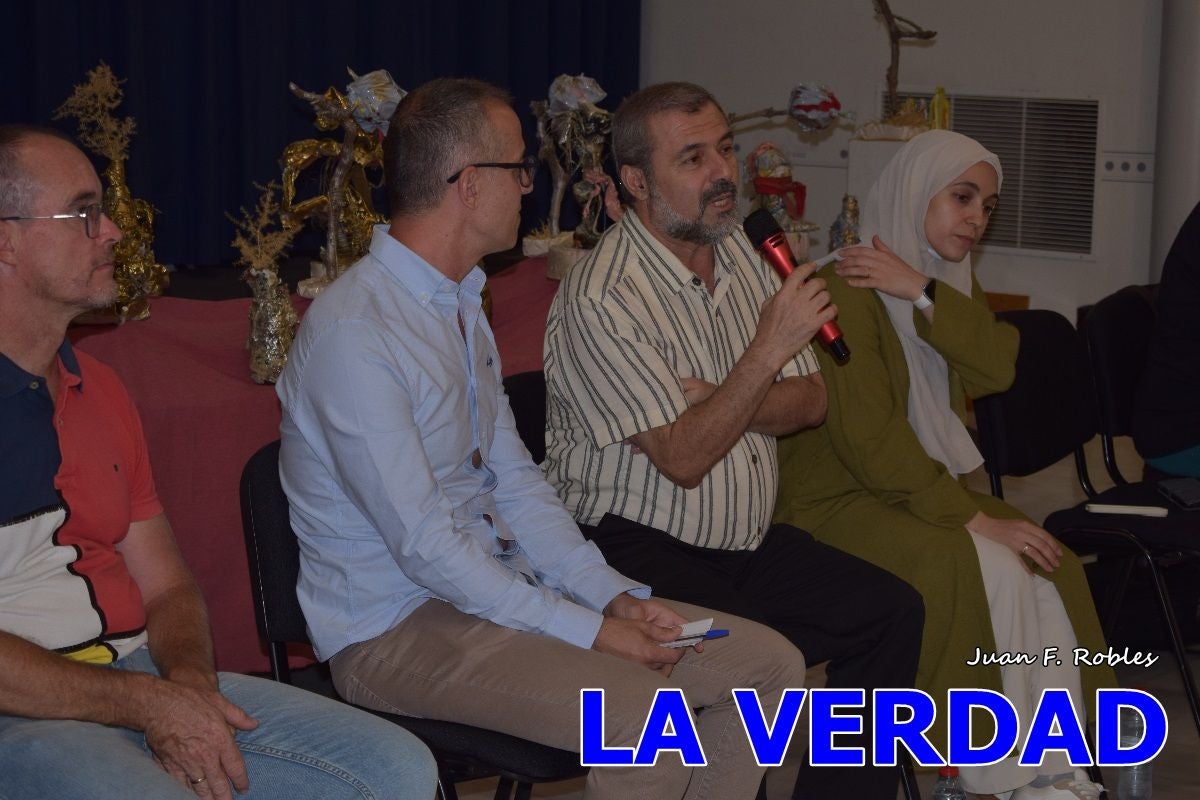 Imágenes de Charla &#039;La voz de Palestina. Diálogo con Eman y Abdallah Mhanna&#039; en Caravaca