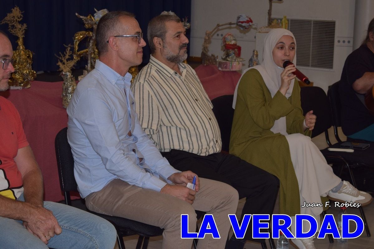 Imágenes de Charla &#039;La voz de Palestina. Diálogo con Eman y Abdallah Mhanna&#039; en Caravaca