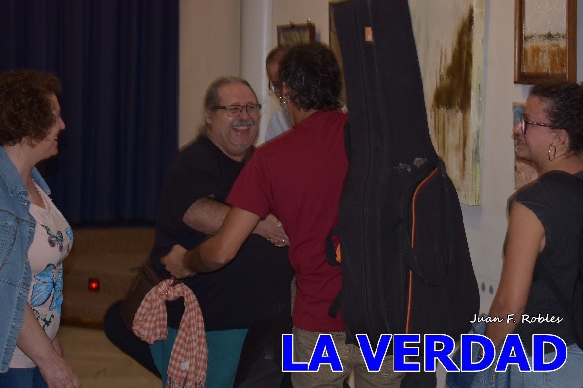 Imágenes de Charla &#039;La voz de Palestina. Diálogo con Eman y Abdallah Mhanna&#039; en Caravaca