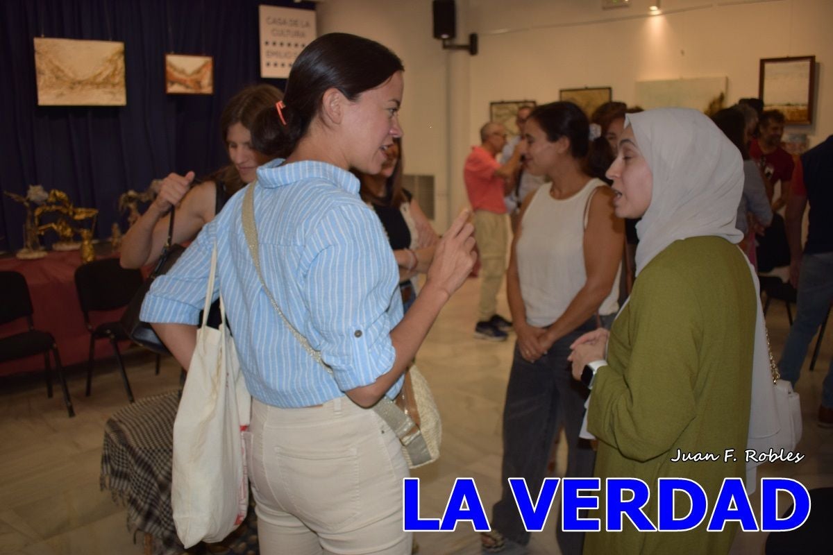 Imágenes de Charla &#039;La voz de Palestina. Diálogo con Eman y Abdallah Mhanna&#039; en Caravaca