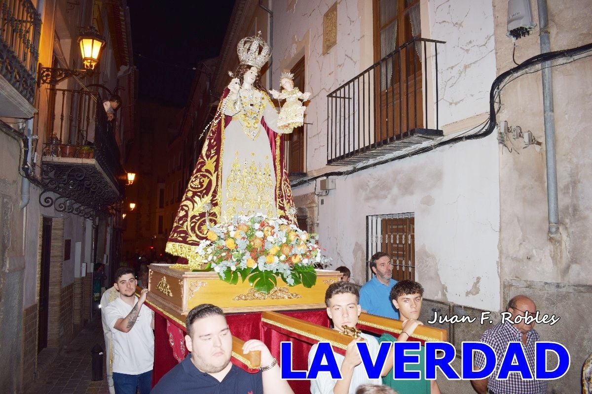 Imágenes de la Misa Solemne y Procesión de la Virgen del Rosario en Caravaca de la Cruz