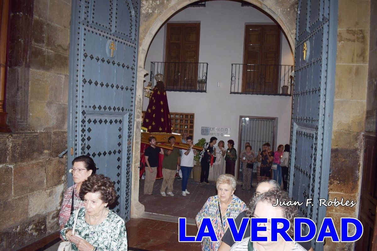 Imágenes de la Misa Solemne y Procesión de la Virgen del Rosario en Caravaca de la Cruz
