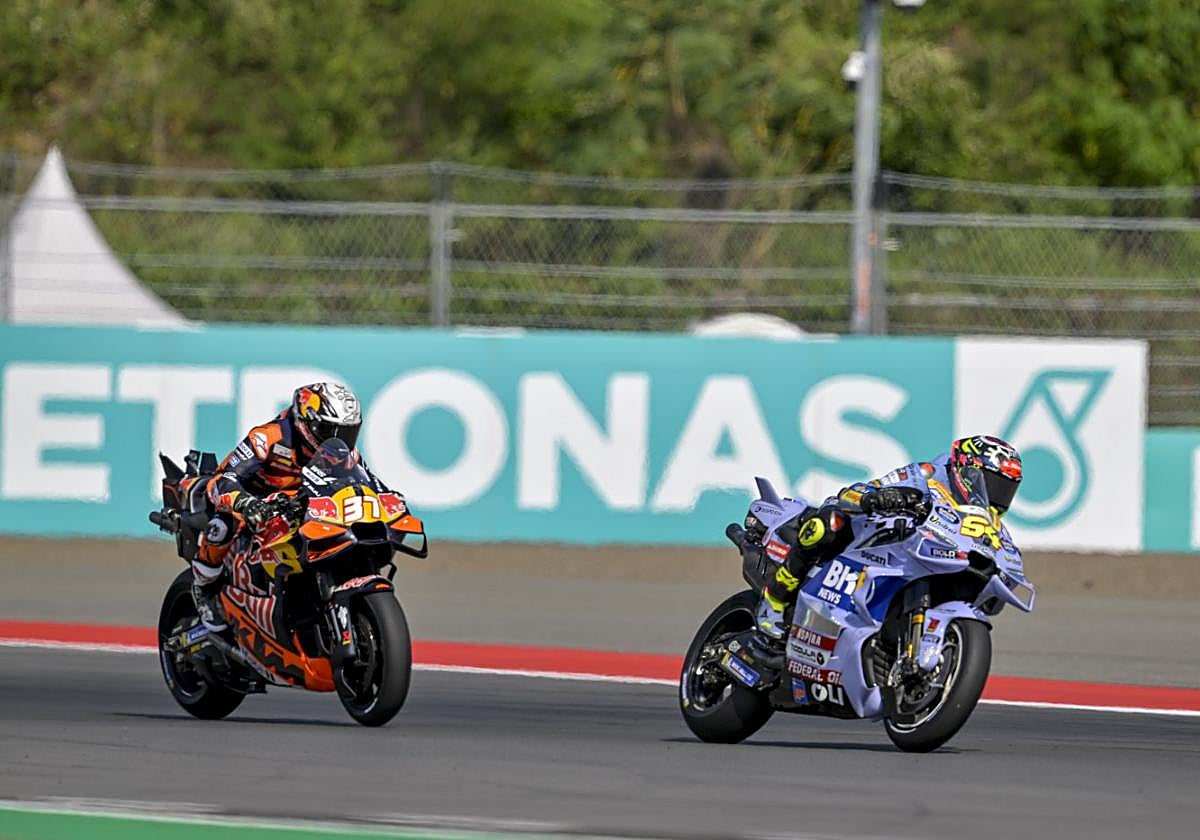 Una carrera para el recuerdo. Aldeguer por delante de Acosta en Mandalika.