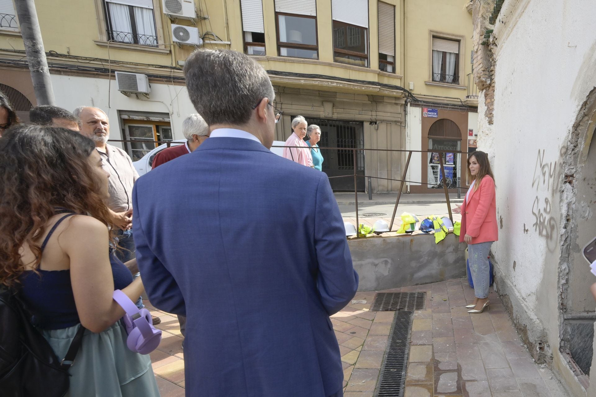 En imágenes, empiezan las obras de recuperación de la Ermita del Salitre de Murcia