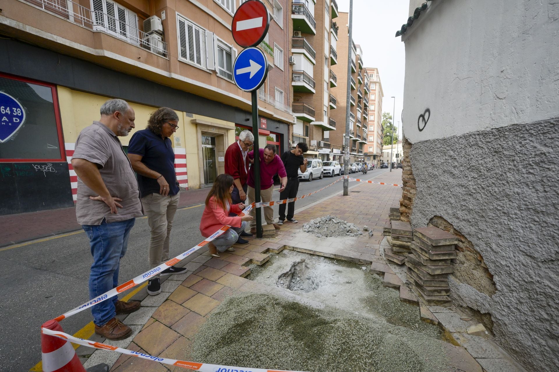 En imágenes, empiezan las obras de recuperación de la Ermita del Salitre de Murcia