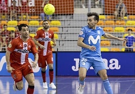 Waltinho y Bartolomé, en el 'playoff' del pasado junio.