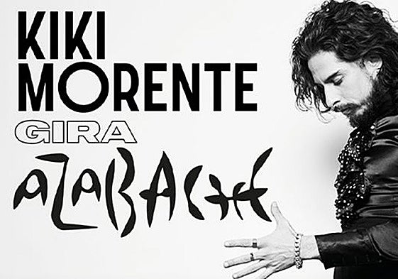 El cartel de la gira Azabache, de Kiki Morente.