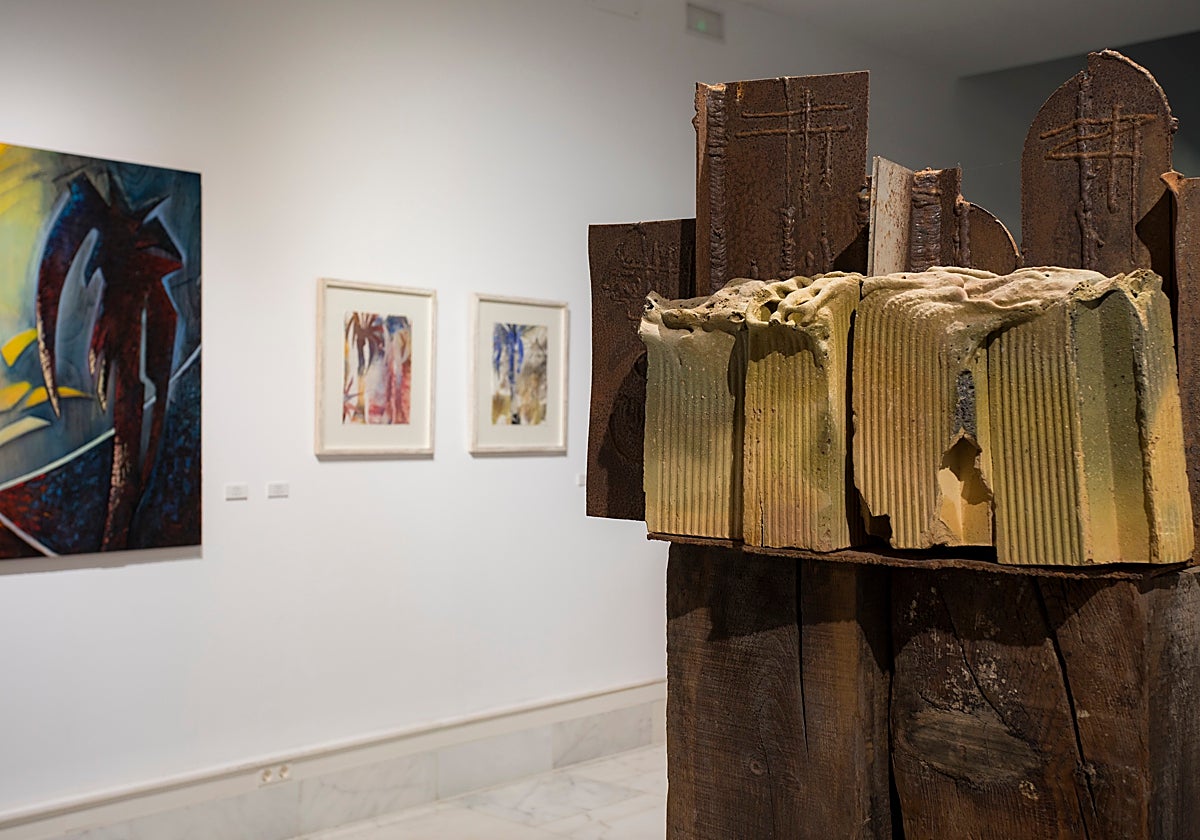 La muestra multidicisplinar podrá ser visitada hasta el sábado en el antiguo Casino y en el edificio de Casas Consistoriales de Mazarrón.