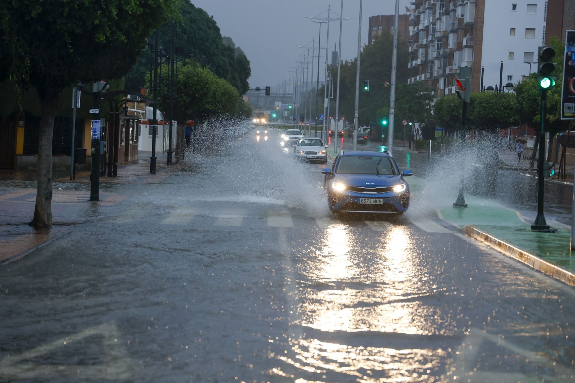 En imágenes, los efectos de la dana en Cartagena