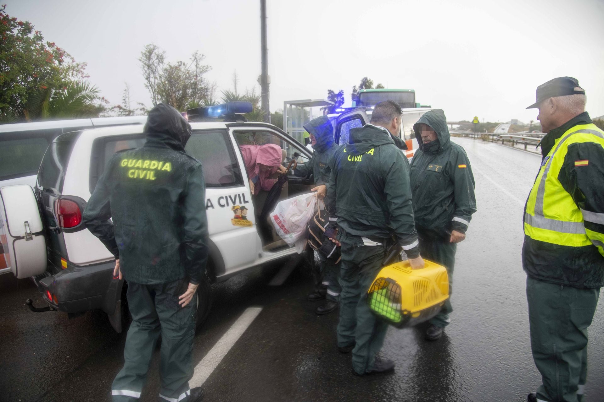 En imágenes, los efectos de la dana en Cartagena