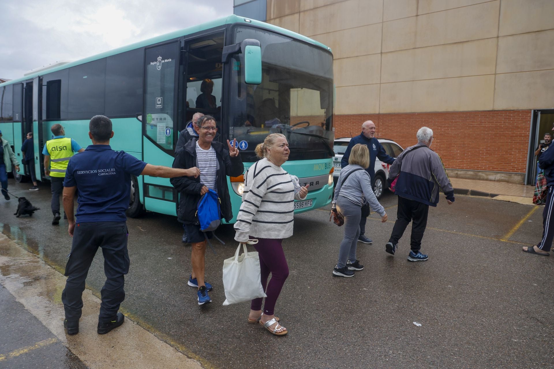 En imágenes, los efectos de la dana en Cartagena