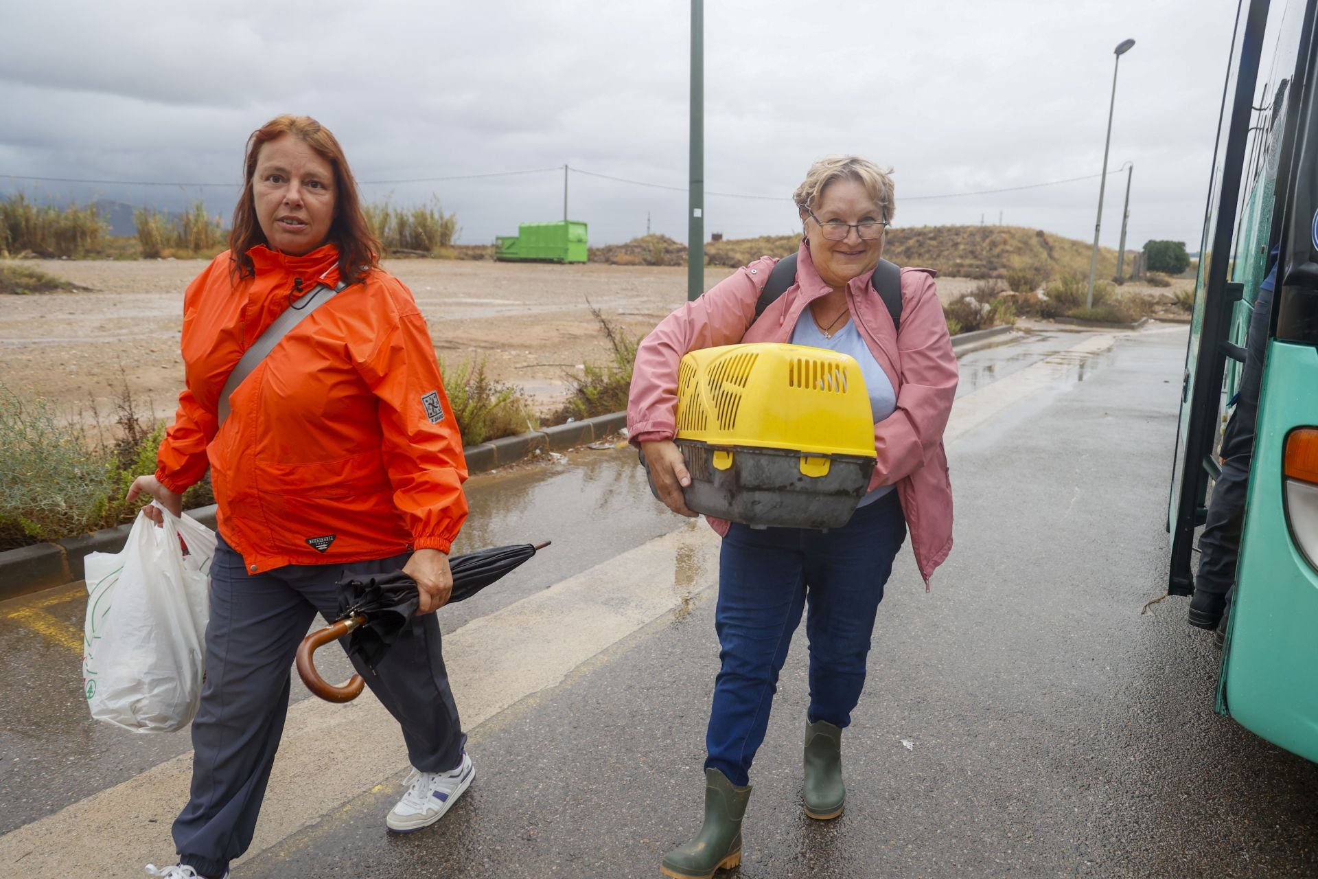 En imágenes, los efectos de la dana en Cartagena